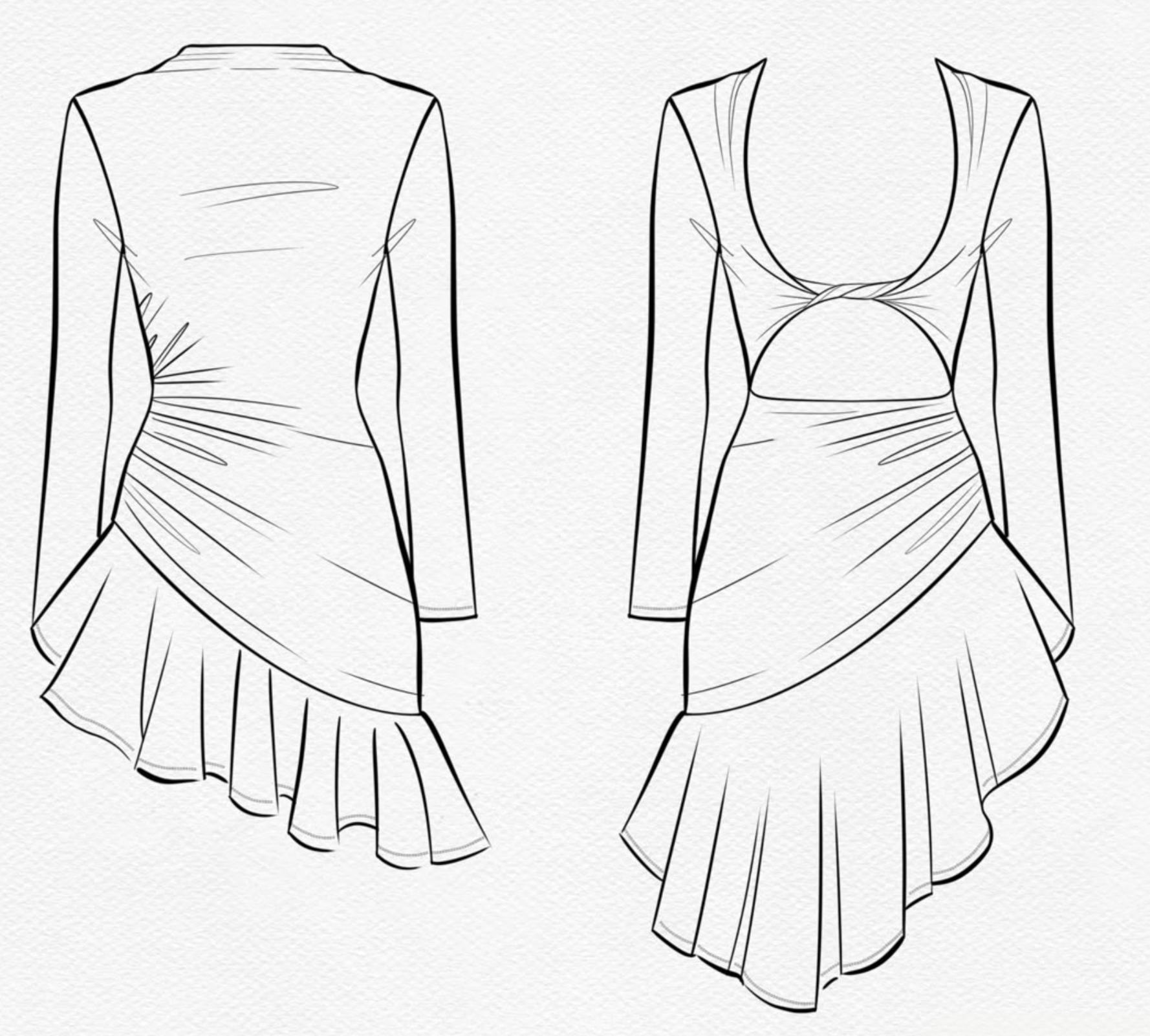 Before: Basic silhouette